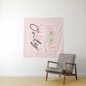 Good Vibes only 70's Hippie Slogan Wandkleed (In Situ (horizontaal))