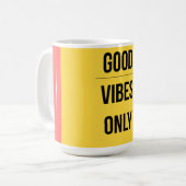 Good Vibes Only — 90s Maximalist Mug Koffiemok (Voorkant links)