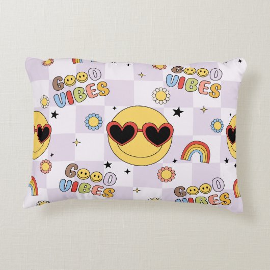 Good Vibes Only Accent Kussen (Achterkant)