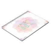 Good Vibes Only Aesthetic Pastel Notebook | Notitieboek (Linkerzijde)