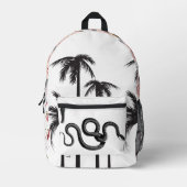 good vibes only bedrukte rugzak (Voorkant)