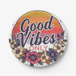 Good Vibes Only Bold Text Paper Bord