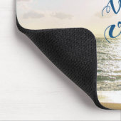 "Good Vibes Only" citeert Typografie Zee Sun Muismat (Hoek)