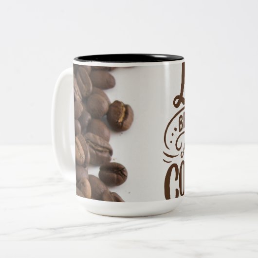 Good Vibes Only Coffee Mok - Inspirerend positief (Voorkant links)