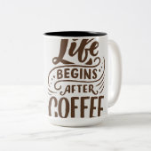 Good Vibes Only Coffee Mok - Inspirerend positief (Voorkant rechts)