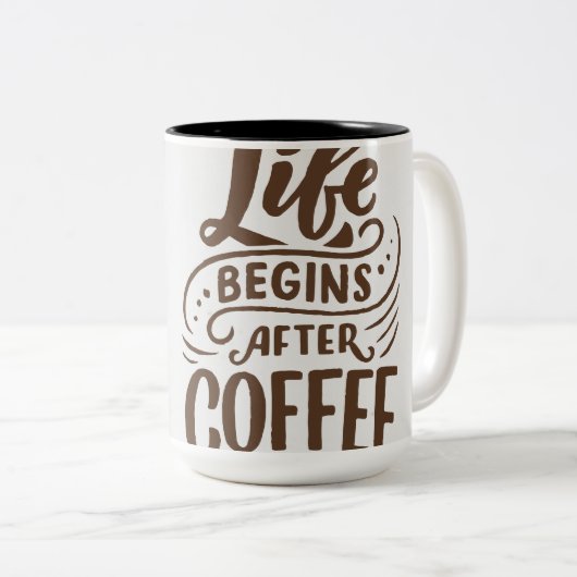 Good Vibes Only Coffee Mok - Inspirerend positief (Voorkant rechts)