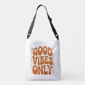 Good Vibes Only  Crossbody Tas (Achterkant)