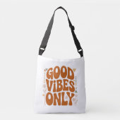 Good Vibes Only  Crossbody Tas (Voorkant)