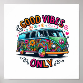Good Vibes Only Digital Download - Perfect voor DT Poster