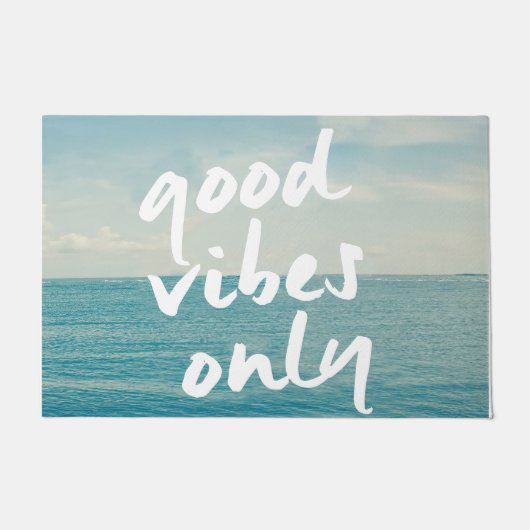 Good Vibes only Doormat, Fresh Ocean Deurmat (Voorkant)