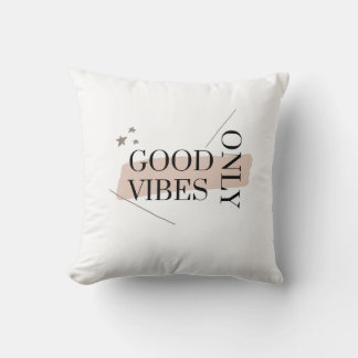 Good Vibes Only Esthetisch - Sierkussen