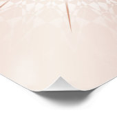 "Good Vibes Only" Gezegde Roos Gold Mandala Perfect Poster (Hoek)