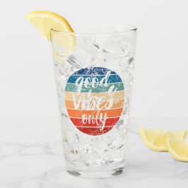 Good Vibes Only Glas