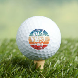 Good Vibes Only Golfballen