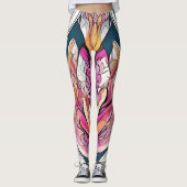 good vibes only leggings (Voorkant)