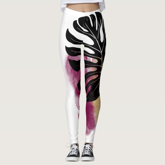 good vibes only leggings (Voorkant)