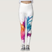 good vibes only leggings (Voorkant)