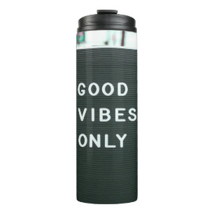 Good Vibes Only Letter Board positief Thermosbeker