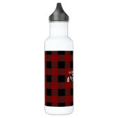 Good Vibes Only Modern Typografie Red Black Pset Waterfles (Links)