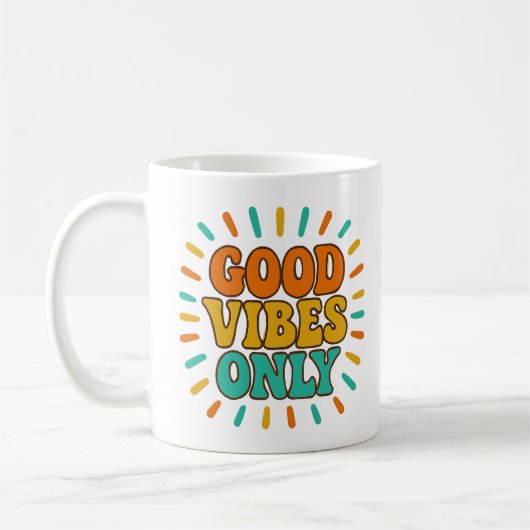 Good Vibes Only -  Mug Koffiemok (Links)