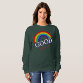 Good Vibes Only Rainbow houdt van design Trui (Voorkant volledig)