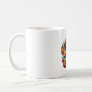 Good Vibes Only Retro 70s Stijl Positieve Quote De Koffiemok