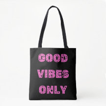Good Vibes Only Roze Esthetische Positieve Quote D