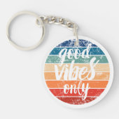 Good Vibes Only Sleutelhanger (Voorkant)