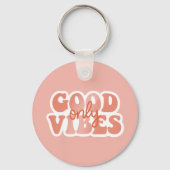 Good Vibes Only Sleutelhanger (Voorkant)