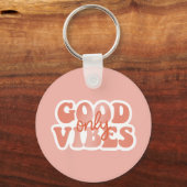 Good Vibes Only Sleutelhanger (Voorkant)