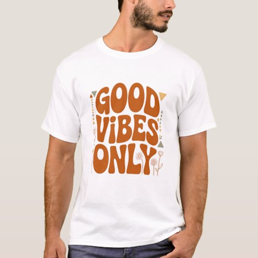 Good Vibes Only T-shirt (Voorkant)