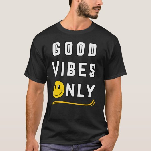 Good Vibes Only T-shirt (Voorkant)