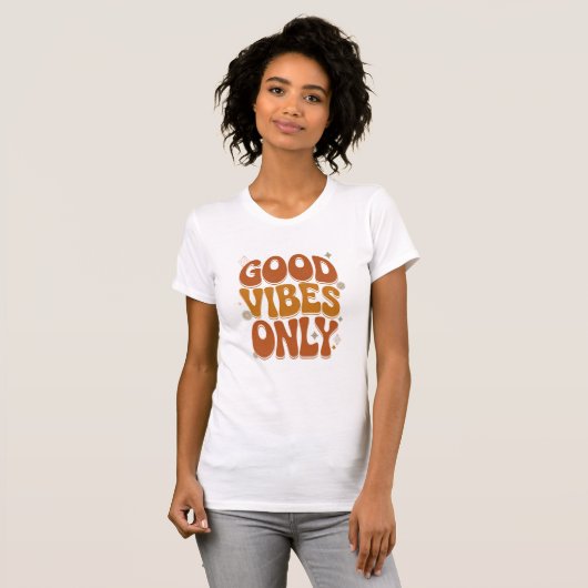 Good Vibes Only T-shirt (Voorkant volledig)