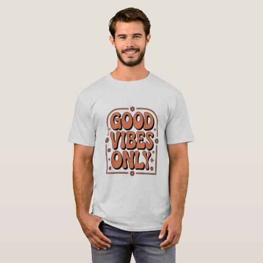 Good Vibes Only T-shirt (Voorkant volledig)