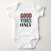 Good vibes only t-shirt  (Voorkant)