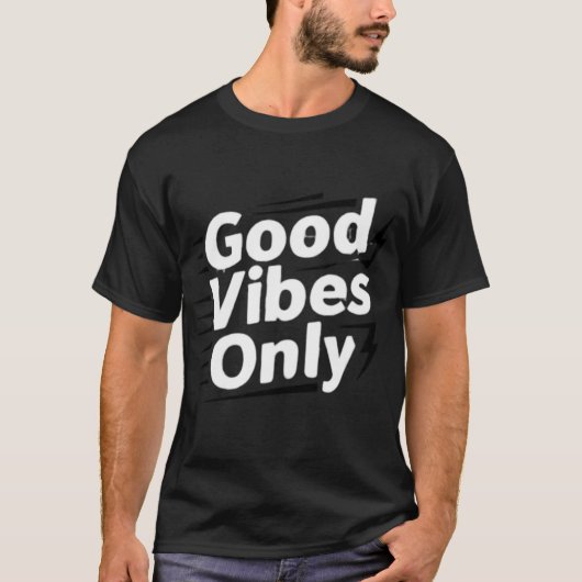 Good Vibes Only: The Essential Sun-Soaked Optimist T-shirt (Voorkant)