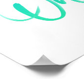 Good Vibes Only typografie art print (Hoek)