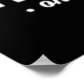 Good Vibes Only typografie poster kunst print (Hoek)