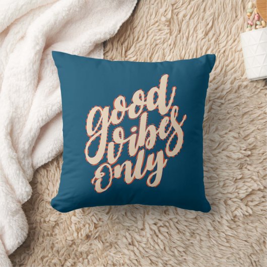 Good Vibes Only Valentijnsdag | Sierkussens Kussen (Deken)