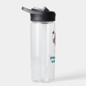 Good Vibes Only Water Bottle Clear Waterfles (Rechts)