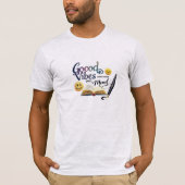 Good Vibes Only, Wear Your Mood | Book Lovers Edit T-shirt (Voorkant)