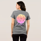 Good Vibes Pastels Tri-Blend Shirt (Achterkant volledig)