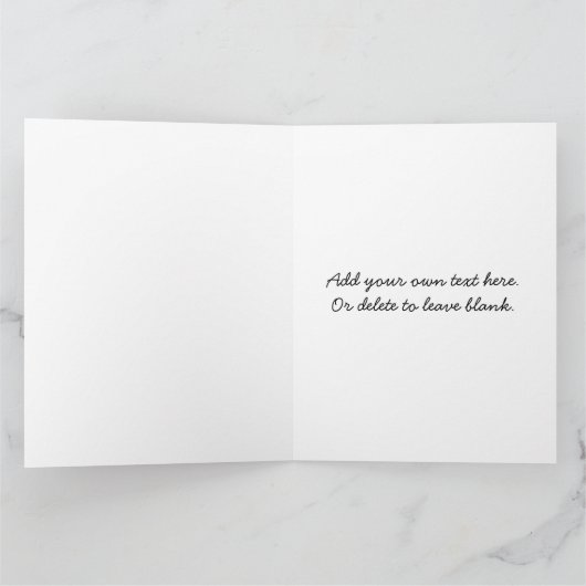 Good Vibes Rainbow Boho Lettering Kaart (Binnen)