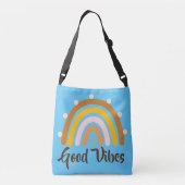 Good Vibes - Rainbow Good Vibes Crossbody Tas (Achterkant)