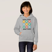 Good Vibes Retro Colorful Daisy Flowers (Voorkant volledig)