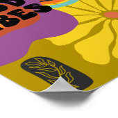 Good Vibes - Retro Days Poster (Hoek)