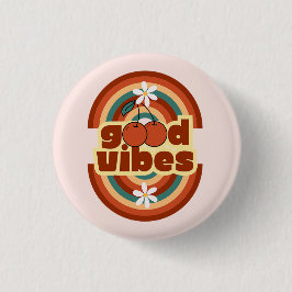 Good Vibes Ronde Button 3,2 Cm