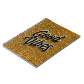 Good Vibes Spiral Notebook Notitieboek (Linkerzijde)