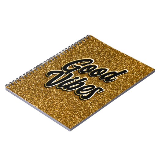 Good Vibes Spiral Notebook Notitieboek (Linkerzijde)