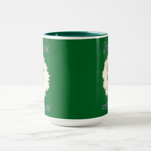 Good Vibes St Patrick’s Day Shirt – caneca Mok (Midden)
